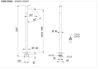Смеситель для раковины Remer Minimal N18 N18