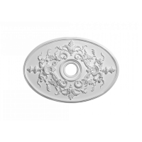 Розетка потолочная с рисунком  1.56.041 из полиуретана Европласт - Орнаментальная розетка