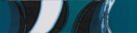 Декор DEC.SPLASH BLUE MIX2 RETT  15X60