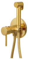 Гигиенический душ со смесителем Remer X Style X65WBG, золото брашированное X65WBG