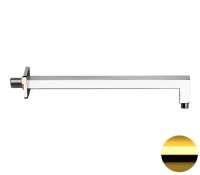 Кронштейн для верхнего душа 40 см Remer 348S40DO, золото глянцевое 348S40DO