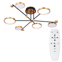 Потолочная люстра Arte Lamp HOLLY LED (теплый,холодный) 60W A1364PL-6PB