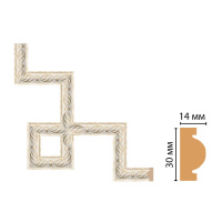 Декоративный угловой элемент  157-3-18