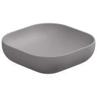 Раковина накладная 45 см GSG Ceramic Design Easy EALAVQU45038, Fumo Matt EALAVQU45038