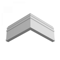 Плинтус напольный из ЛДФ Ultrawood  Base 0019 (2440 x 66 x 12 мм.)