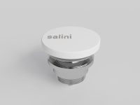 Донный клапан
для раковины фиксированный      
 D 604 166302M