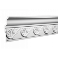 Карниз из полиуретана 1.50.250 Европласт - Плинтус потолочный с рисунком