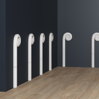 Декоративный элемент левый 1.62.805 из полиуретана Европласт