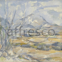 Картина: Поль Сезанн, горы Святой Виктории