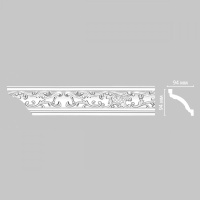 Плинтус потолочный с рисунком  95292