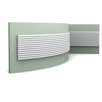 W108F - Гибкая декоративная панель Zigzag Orac Decor из полиуретана