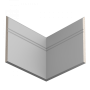 Плинтус напольный из ЛДФ Ultrawood арт. Base 5381 i (2000 x 150 x 10 мм.)