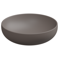 Раковина накладная 45 см GSG Ceramic Design Easy EALAVRO45029, Tortora Matt EALAVRO45029