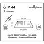 Встраиваемый светодиодный светильник NovoTech DRUM IP44 LED 3000K 10W 357601 SPOT
