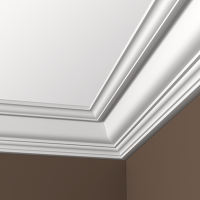 Карниз из полиуретана 1.50.134 Европласт - Плинтус потолочный