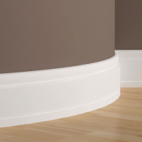 Плинтус напольный из полиуретана 1.53.102 Европласт