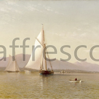 Картина: Francis Augustus Silva, The Hudson at the Tappan Zee
