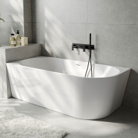 Акриловая ванна ABBER AB9502-1.8 L белая