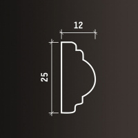 Молдинг 2 RODECOR 04322RD
