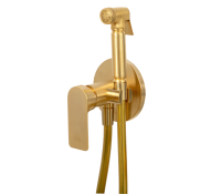 Гигиенический душ со смесителем Remer Infinity I65BG, золото брашированное I65BG