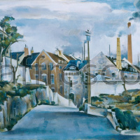 Картина: Престон Дикинсон, Улица в Квебеке