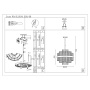 Люстра подвесная ST Luce RENS SL1634.303.06