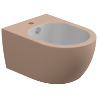 Биде подвесное биколор GSG Ceramic Design Like LKBISOBI000/032, White/Cipria Matt LKBISOBI000/032