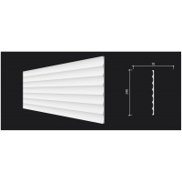 Стеновая панель из дюрополимера DD900(3M) Decor-Dizayn - 3D панель