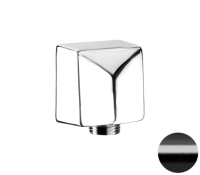 Шланговое подключение для душа Remer 309SCFP, черный брашированный хром 309SCFP