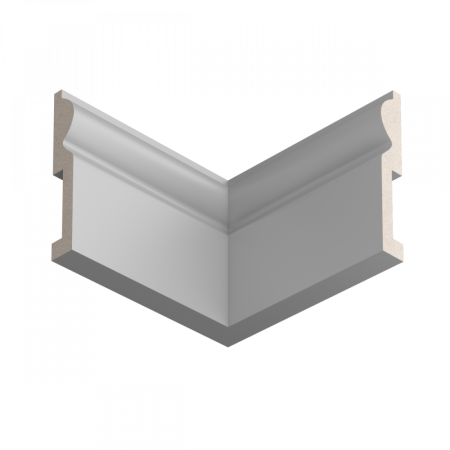 Плинтус напольный из ЛДФ Ultrawood  Base 0018 (2440 x 98 x 16 мм.)