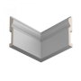 Плинтус напольный из ЛДФ Ultrawood  Base 0018 (2440 x 98 x 16 мм.)