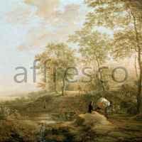 Картина: Ян Бот, Banks of a Brook