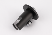 Держатель ручного душа с подключением шланга Remer 337MNO, черный матовый 337MNO