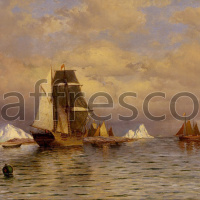 Картина: William Bradford, Looking out of Battle Harbor