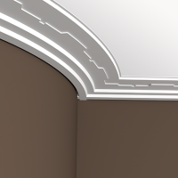 Карниз из полиуретана 1.50.267 Европласт - Плинтус потолочный с рисунком
