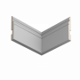 Плинтус напольный из ЛДФ Ultrawood арт. Base 5271 (2000 x 90 x 12 мм.)