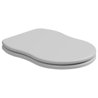 Крышка с сиденьем для подвесного унитаза с микролифтом GSG Ceramic Design Time TICOPRCCCR000, белый глянцевый TICOPRCCCR000
