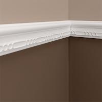 Молдинг гибкий из полиуретана 1.51.382 Европласт - Декоративный молдинг с рисунком