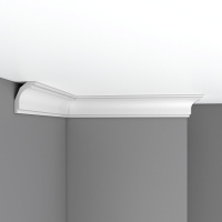 Плинтус потолочный гладкий  DP-16F гибкий