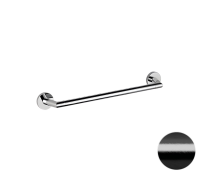 Полотенцедержатель 40 см Remer Guest GS40CFP, черный брашированный хром GS40CFP