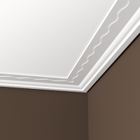 Карниз из полиуретана 1.50.268 Европласт - Плинтус потолочный с рисунком