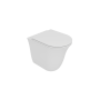 Чаша приставного унитаза GSG Ceramic Design Flut FLWC01000P, белый глянцевый FLWC01000P