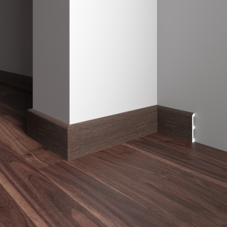 Плинтус напольный из дюрополимера ламинированный 706-73SH Decor-Dizayn