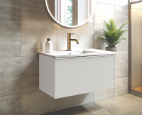 Тумба для раковины с 1 ящиком 80см Onsen Pixel 68-BP-080-F2-M11,серый