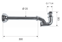 Сифон 1”1/4 Remer 972114 972114