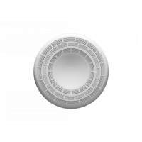 Розетка потолочная гладкая  1.56.705 из полиуретана Европласт