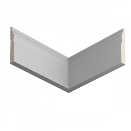 Плинтус напольный из ЛДФ Ultrawood арт. Base 0022 i (2000 x 80 x 12 мм.)