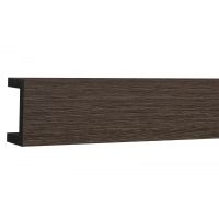 Декоративная рейка из дюрополимера ламинированная 613-67SH Decor-Dizayn
