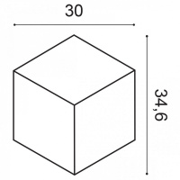 W105 - Декоративная панель Rombus Orac Decor из полиуретана