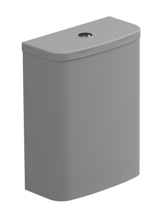 Бачок для напольного унитаза с механизмом смыва GSG Ceramic Design Like LKCIMBL038 + ACS82, Fumo Matt LKCIMBL038